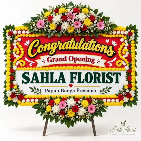 Papan Bunga Ucapan Selamat Heaven Memorial Park